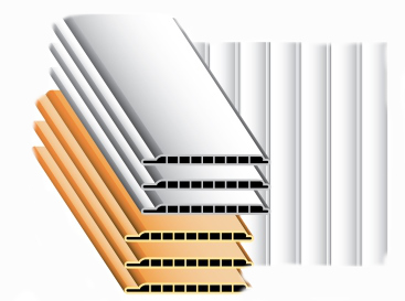 Plastic in constructii, Finisari